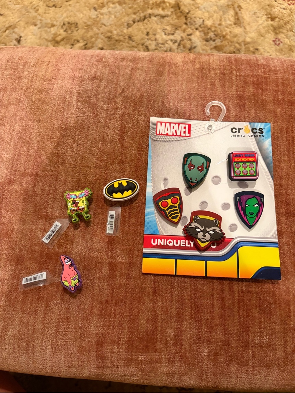 NWT Marvel Kids Crocs Jibbitz Charm Set - Multicolor